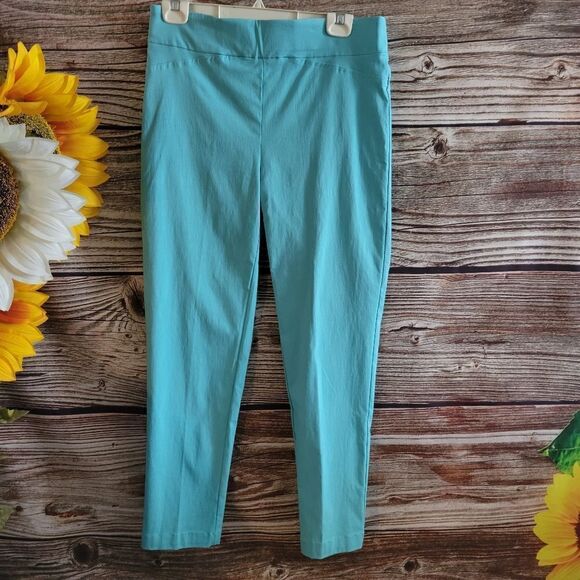 Emaline pants Women's 10 seafoam skinny leggings style Pre-owned - Picture 1 of 4